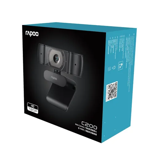 RAPOO C200 WEB CAMERA HD 720P 